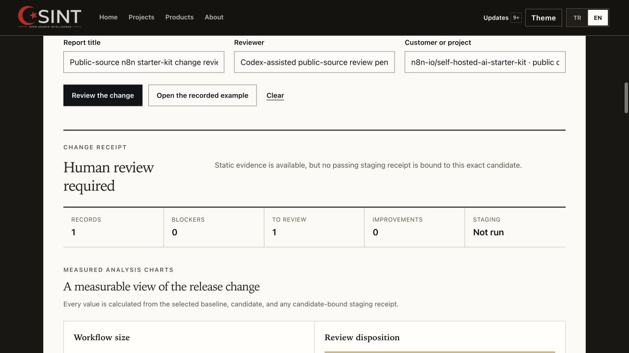 ReleaseGuard gerçek public-source workflow değişikliği sonucu